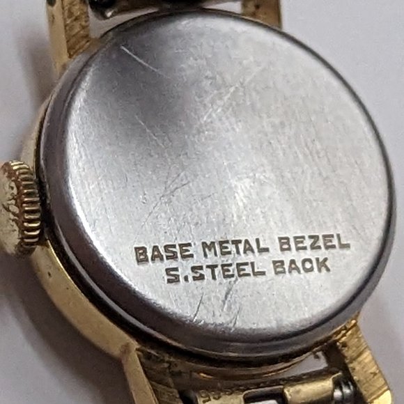 Timex Watch Stretchable Bracelet Wind Up ART Deco Mechanical and is Working Anti - Picture 6 of 9